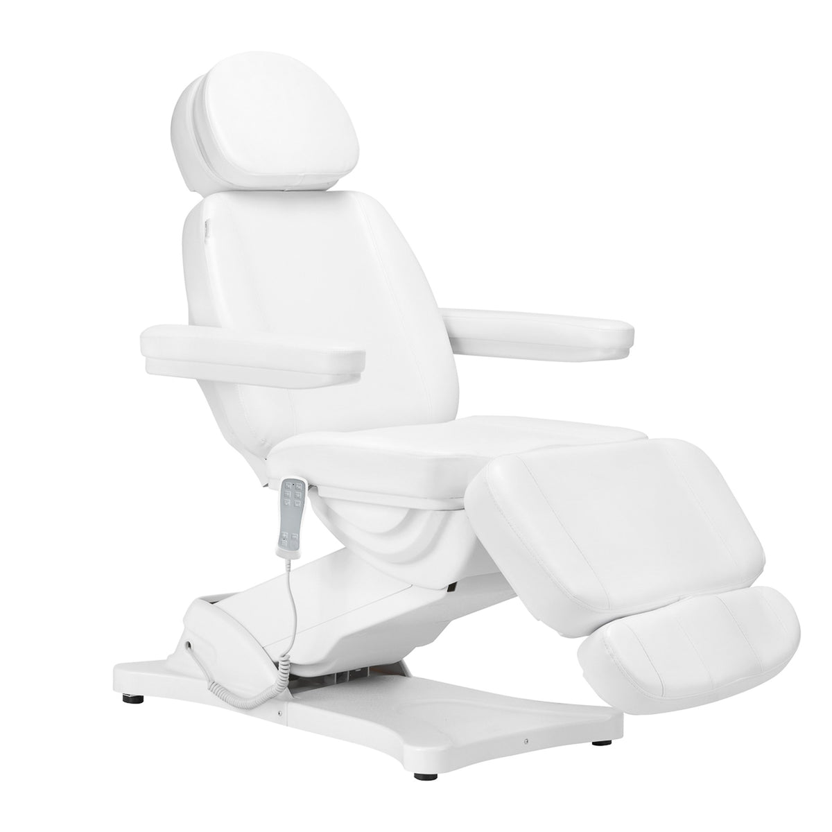 Sillon Poltrona Lettino Elettrica Riscaldata V2 Classic 3 Motori - Bianco